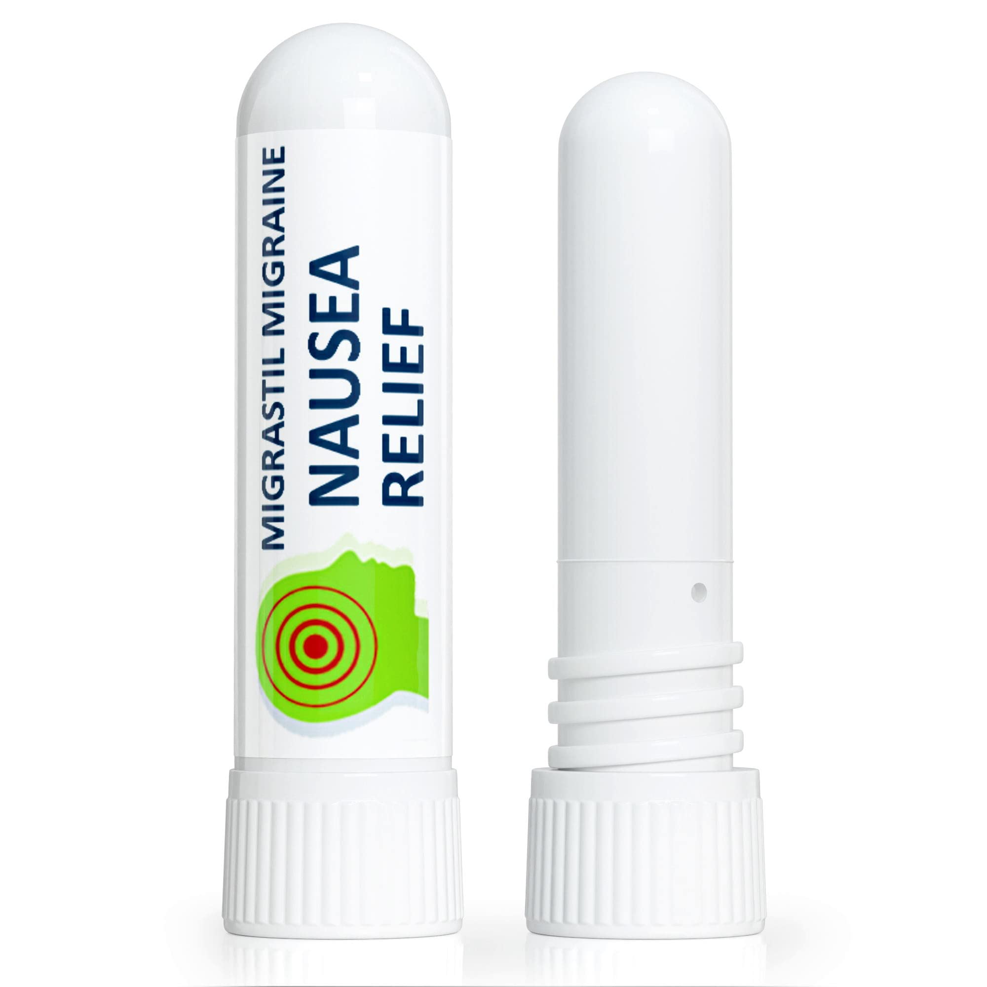 Basic Vigor Migrastil Inhaler (Pack of 2) - Pocket Size Aromatherapy Inhaler for Queasiness Basic VigorAu supplements