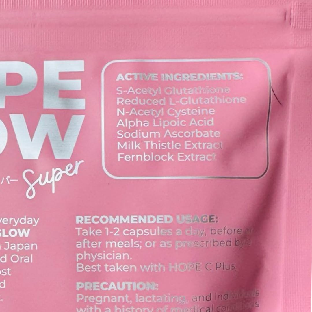 1 Sachet Luna Aura Hope Glow Super 700mg (60 Capsules) GenericAu supplements
