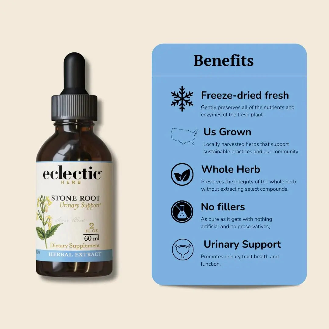 Eclectic Institute Stone Root O 2 Ounce ECLECTIC INSTITUTEAu supplements