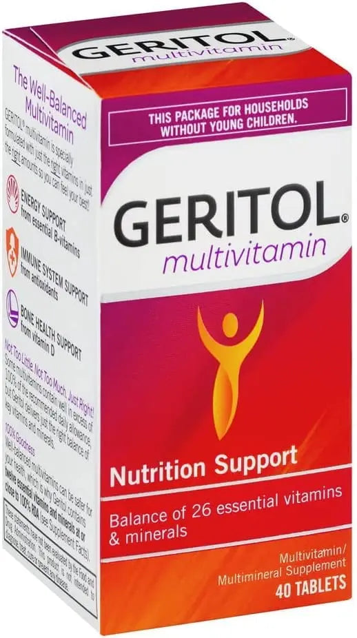 Geritol Complete Tablets 100 Tablets (Pack of 4) GeritolAu supplements