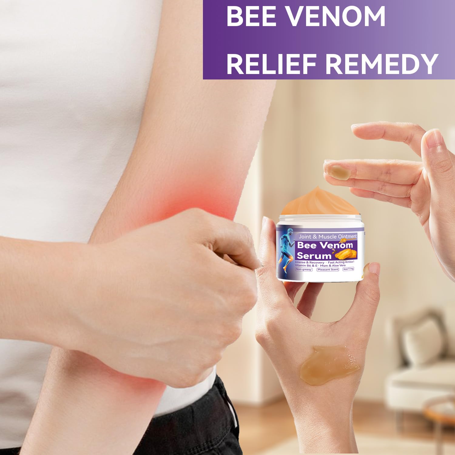 Cedonivor Bee Venom Joint Cream, Joint & Muscle Soothing, Bee Venom Cream for Back, Knee, Hands, Neck, Feet CedonivorAu supplements