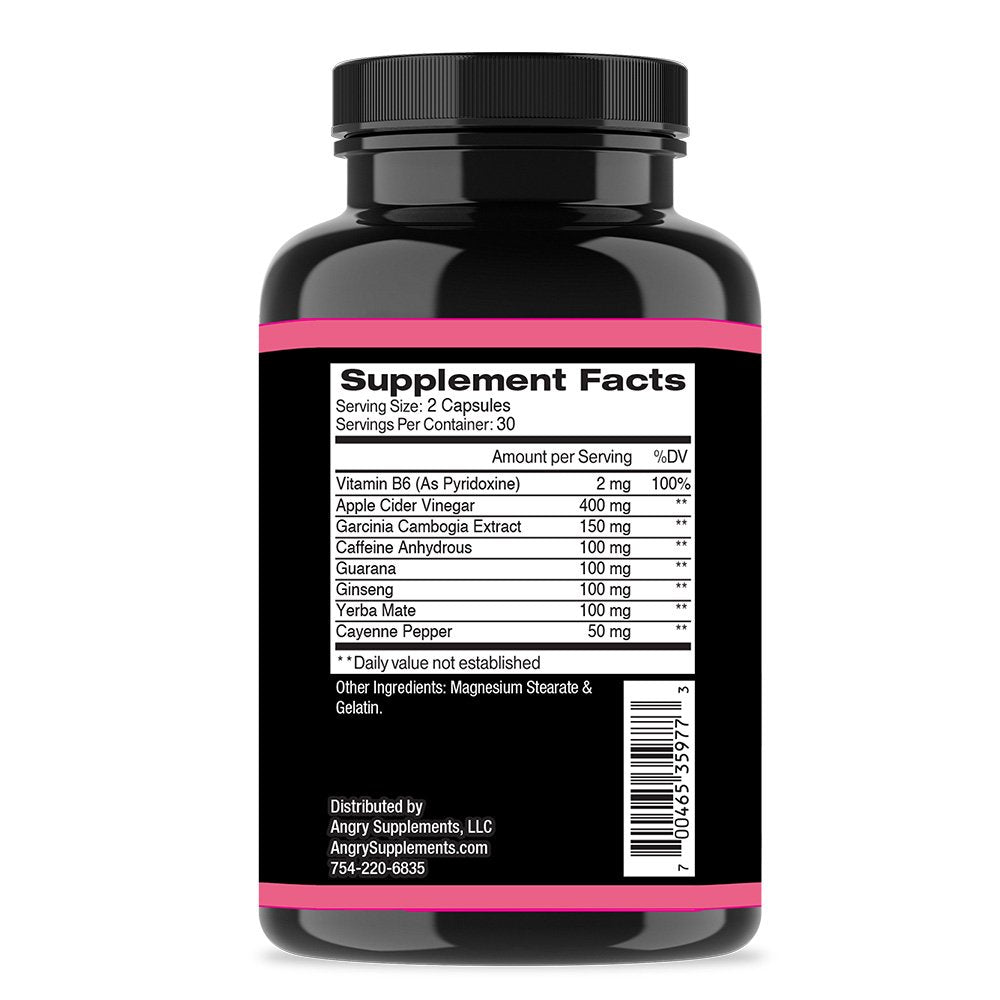 Angry Supplements Monster Girl, Women’s Pre-Workout + Recovery, Apple Cider Vinegar Angry SupplementsAu supplements