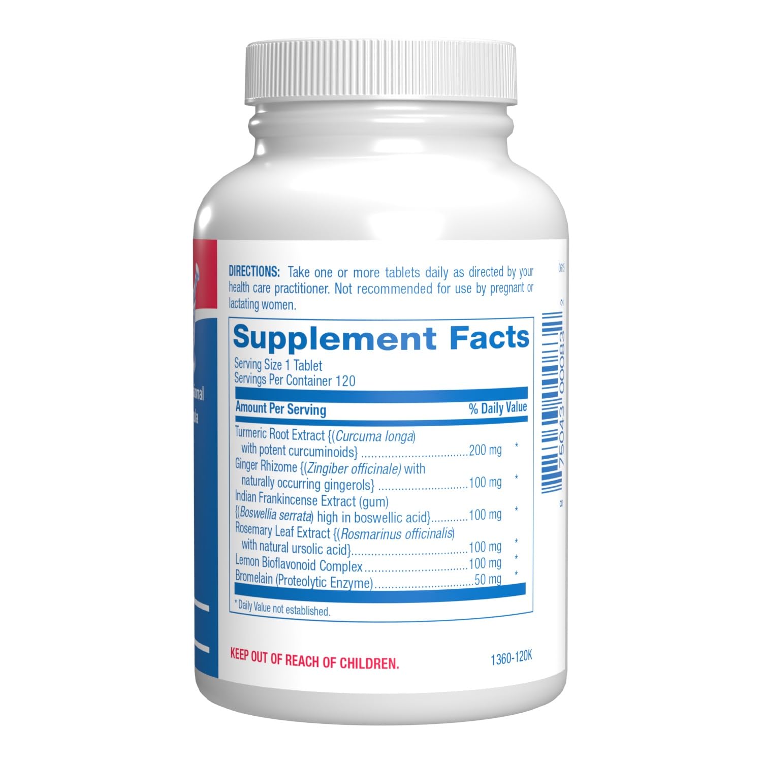 Pro ENZ Joint Support Supplement - Clinical Formula Turmeric Boswellia Supplement for Joint & Cartilage Mobility and Comfort Support Plus Eicosanoid Management with Proteolytic Enzymes (120 Servings) Anabolic LaboratoriesAu supplements