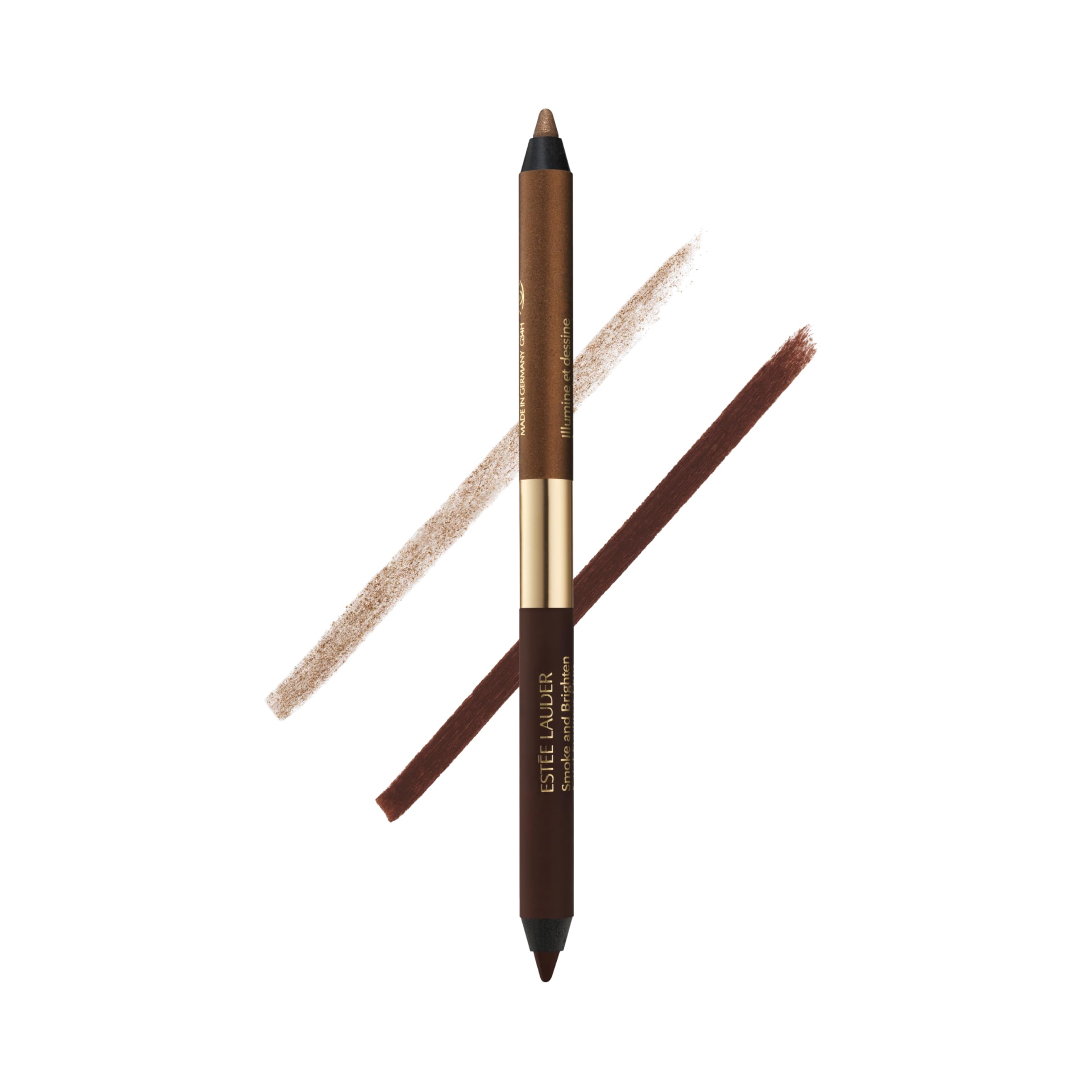 Estée Lauder Smoke and Brighten Long-Lasting Waterproof Kajal Eyeliner Pencil Duo, 0.03 Ounce, Dark Chocoloate/Rich Bronze Estée LauderAu supplements