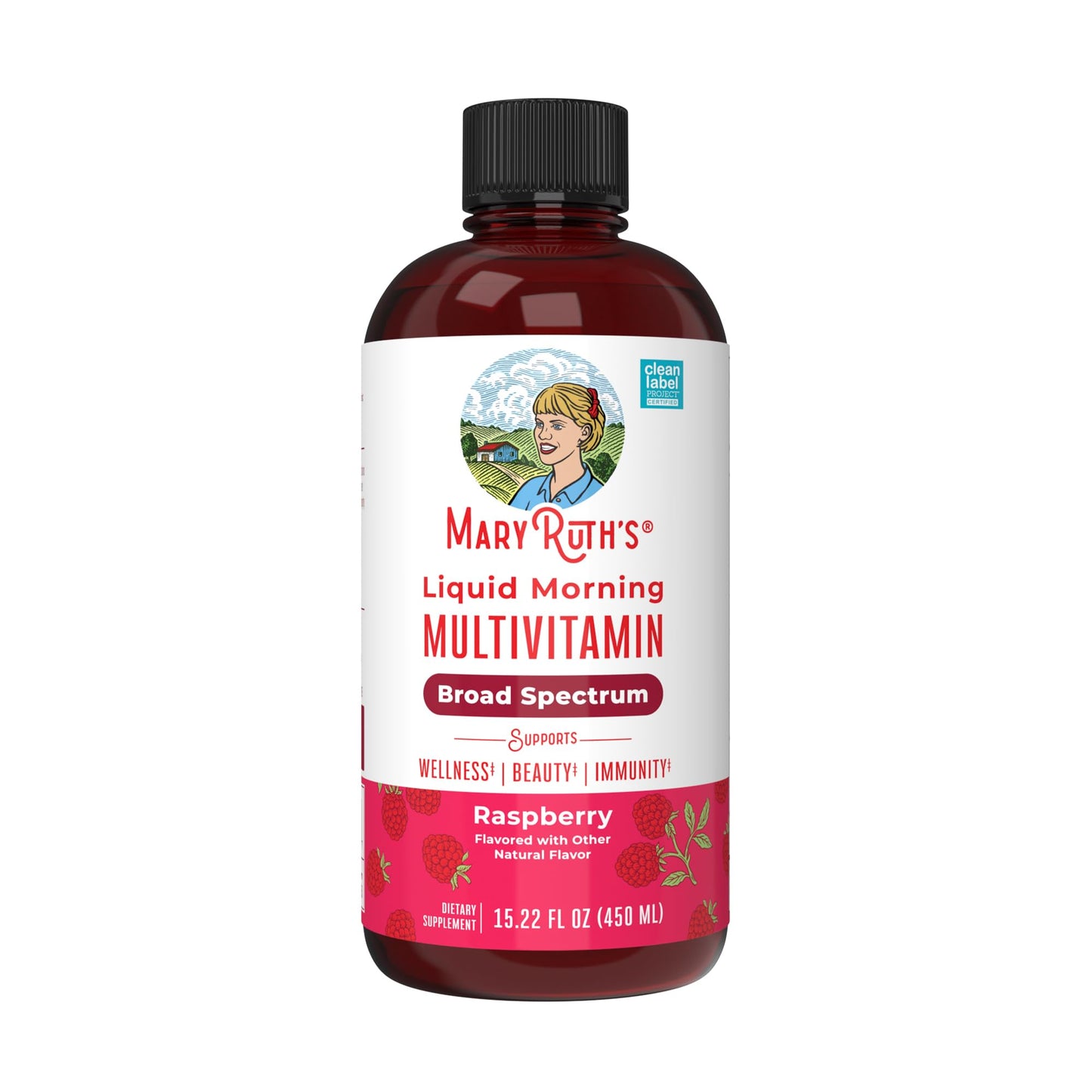 MARYRUTH'S Multivitamin for Women, Men & Kids | Liquid Morning Multivitamin | Vitamin A C D E B6 B12 Biotin Zinc MARYRUTH'SUS supplements