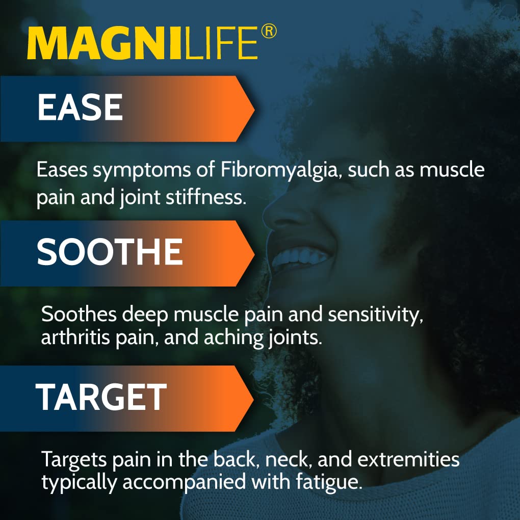 MagniLife Pain & Fatigue Relief Cream 4 oz Pain & Inflammation Relief Foam 4 oz. Natural Joint & Muscle Pain Relief Bundle for Shoulders, Back, Knees, Arthritis, Stiffness & Soreness MagniLifeAu supplements