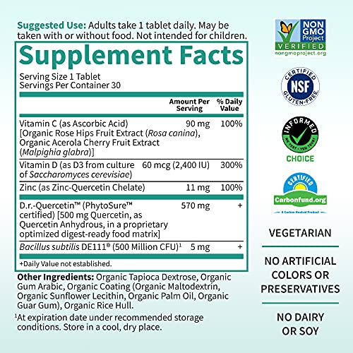 Garden of Life Quercetin Once Daily Immune System Support Garden of LifeAu supplements