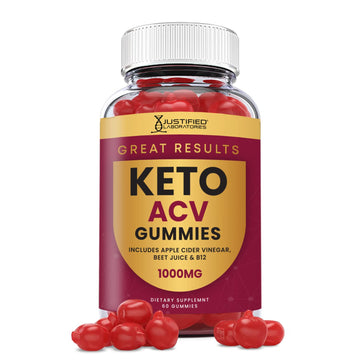 Justified Laboratories Great Results Keto ACV Gummies 1000MG with Pomegranate Juice Justified LaboratoriesAu supplements