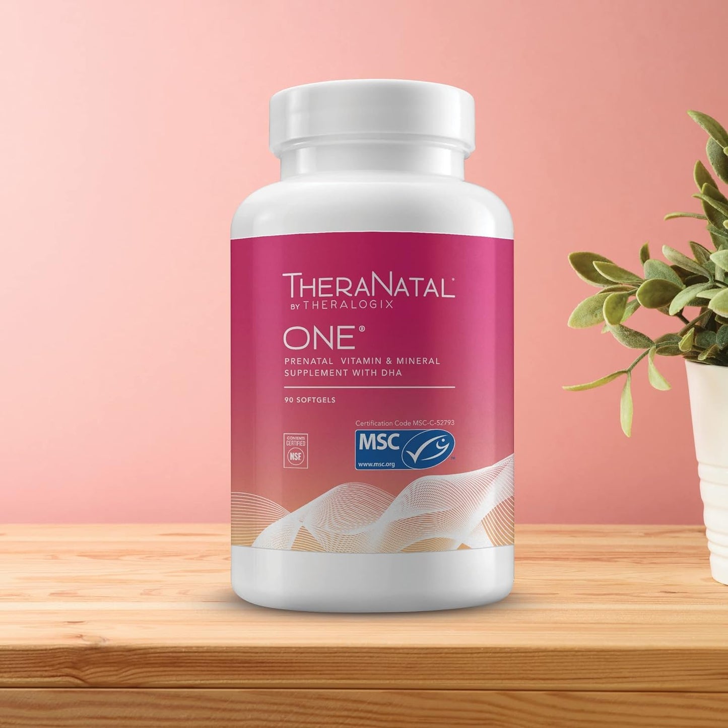 Theralogix TheraNatal One Prenatal Vitamin - 90-Day Supply - Prenatal Multivitamin TheralogixUS supplements