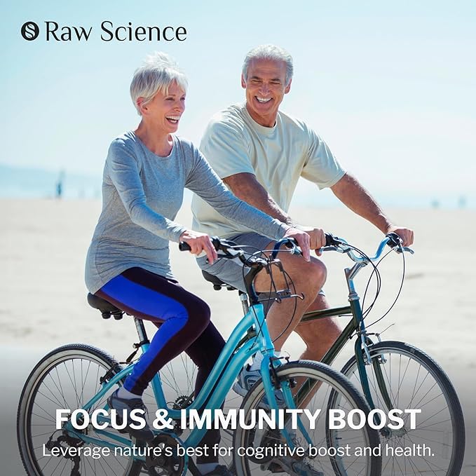 Mushroom Supplement - Shiitake Mushrooms & Lions Mane Supplement Capsules S RAW SCIENCEUS supplements