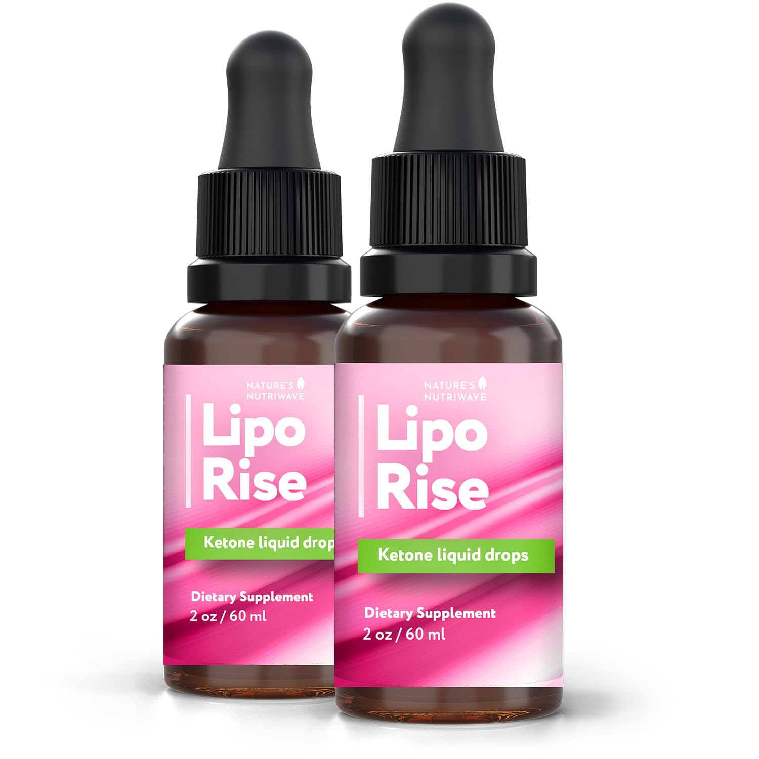 LipoRise Drops – Natural Liquid Supplement with 100% Plant-Based Ingredients, maca root, grape seed & citrus extracts | Non-GMO | GMP Certified | Made in USA | 60 mL, 60 Servings, 2 Month Supply Nature’s NutriWaveAu supplements