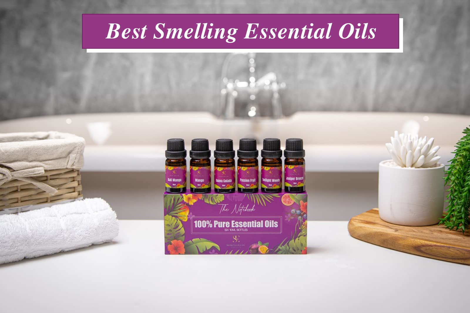Simplistic Elegance Essential Oils Set - Top 6 Natural Aromatherapy Oils for Diffusers Humidifier Massage Simplistic EleganceAu supplements