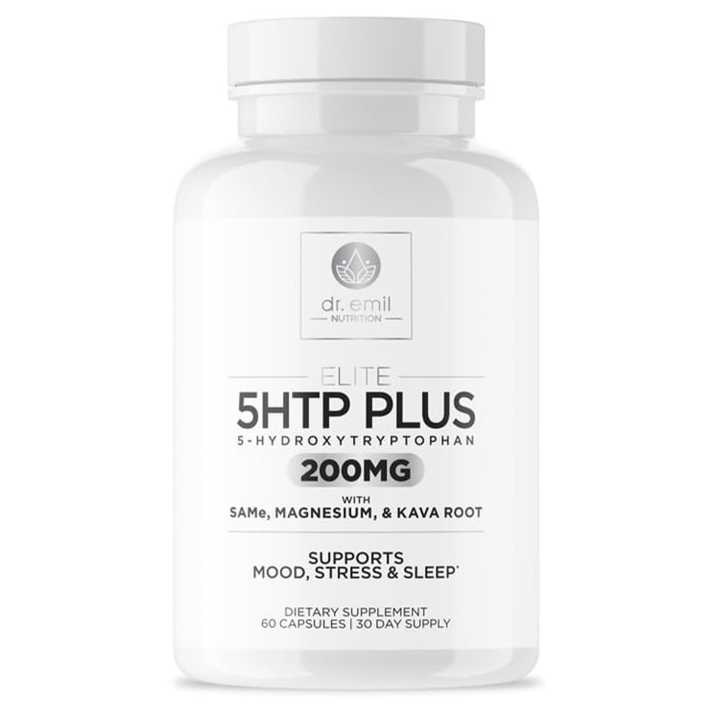 200 MG 5-HTP Elite with Kava Root Extract, Magnesium & SAM-e to Maintain Normal DR EMIL NUTRITIONAu supplements