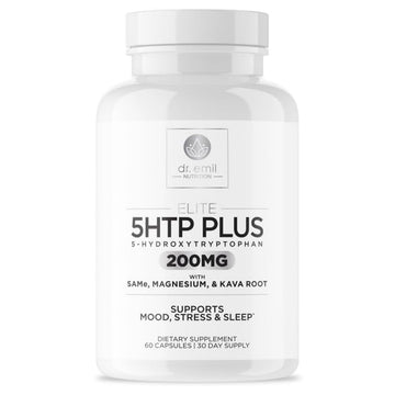 200 MG 5-HTP Elite with Kava Root Extract, Magnesium & SAM-e to Maintain Normal DR EMIL NUTRITIONAu supplements