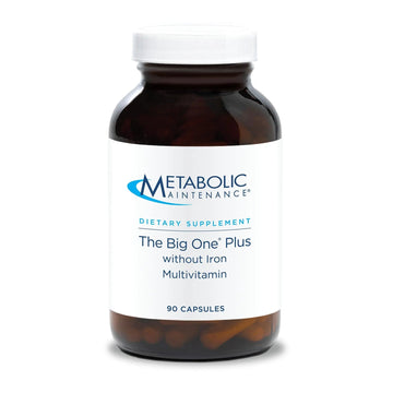 Metabolic Maintenance The Big One Plus Multivitamin without Iron - Iron Free Multivitamin for Women & Men with Vitamin A, C, Minerals Metabolic MaintenanceAu supplements