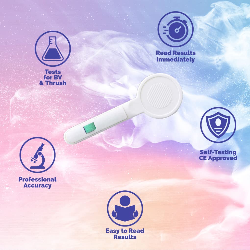 One Step Vaginal pH Bacterial Vaginosis Test Kit, 5 Test Kits, BV, Yeast Infection, Feminine Vaginal Health One StepAu supplements