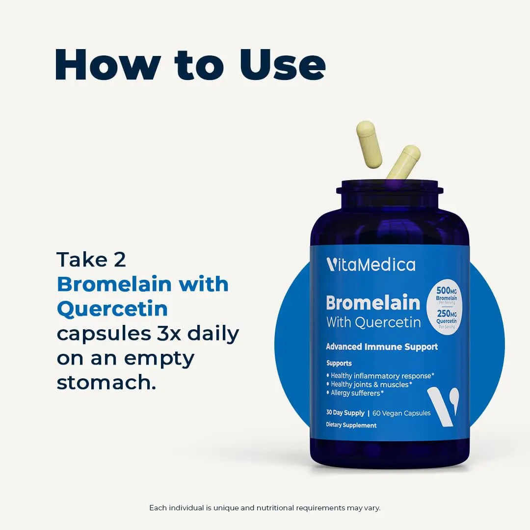 VitaMedica | Arnica Montana 30X + Bromelain with Quercetin + Clinical Support Formula Bundle VitaMedicaAu supplements