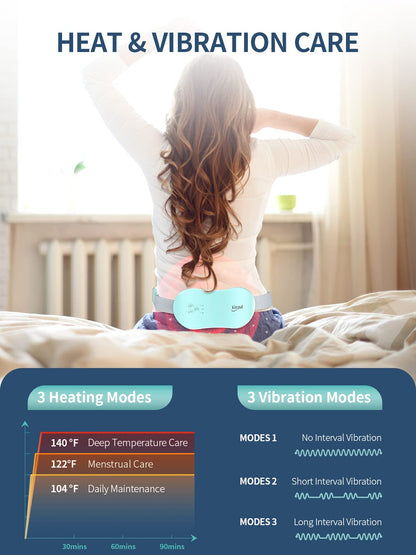Slimpal Period Heating Pad for Cramps, FSA HSA Eligible Approved, Portable Heat Pad SlimpalUS supplements