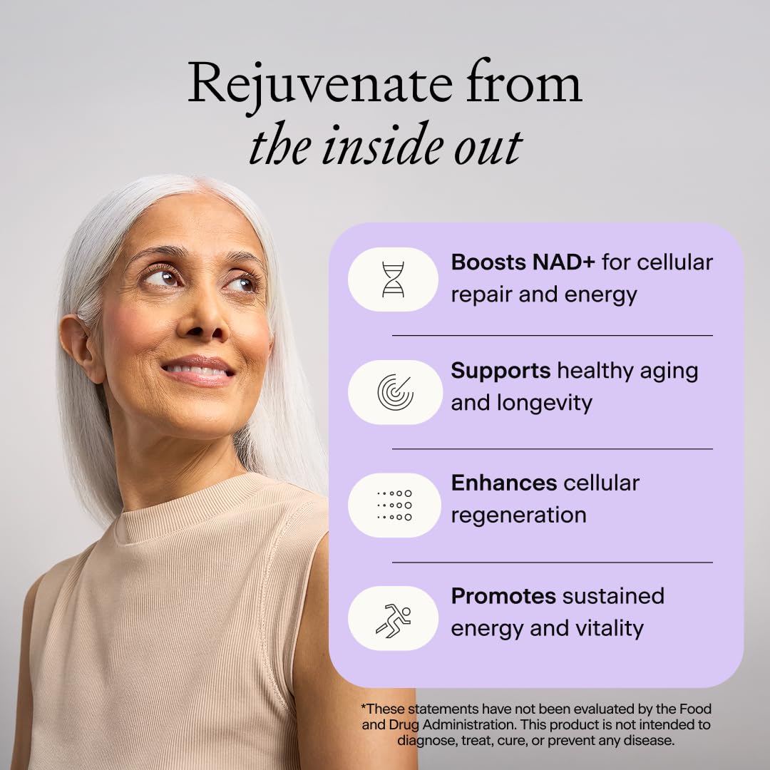 OMRE NMN + Resveratrol Supplement 99% Purity for Cellular Energy, NAD+ Boost | Highly Bioavailable Nicotinamide Mononucleotide Supplement Resveratrol 500mg & NMN 500mg, Made in USA, 60 Capsules OMREAu supplements