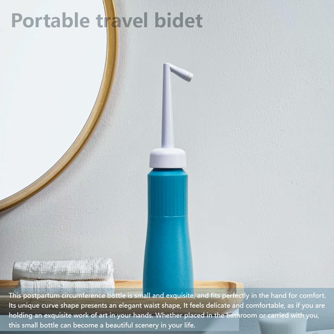 Portable 11.8 Oz Bidet, Feminine Care Irrigator, Retractable Nozzle Travel Bidet with 60° Elbow XYJunTechAu supplements