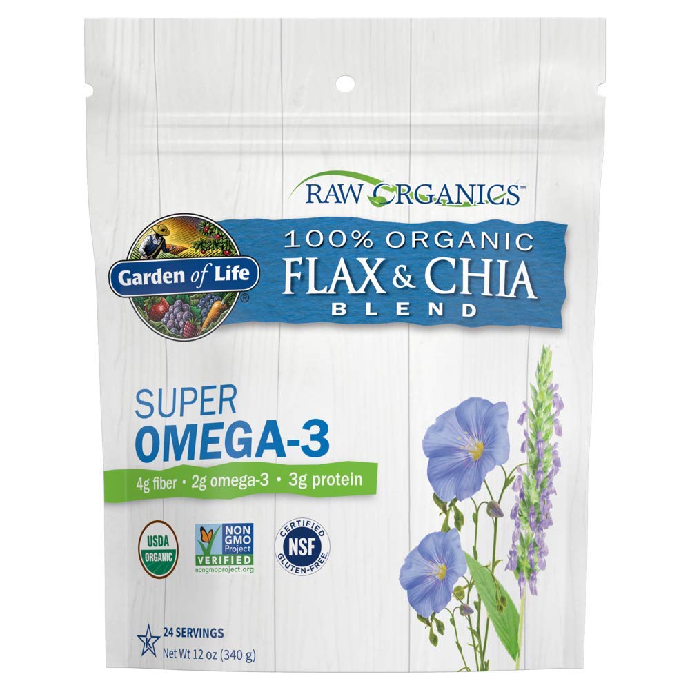Garden Of Life Raw Organics Organic Flax Meal Plus Chia Seeds, 12 Ounce Garden of LifeUS supplements