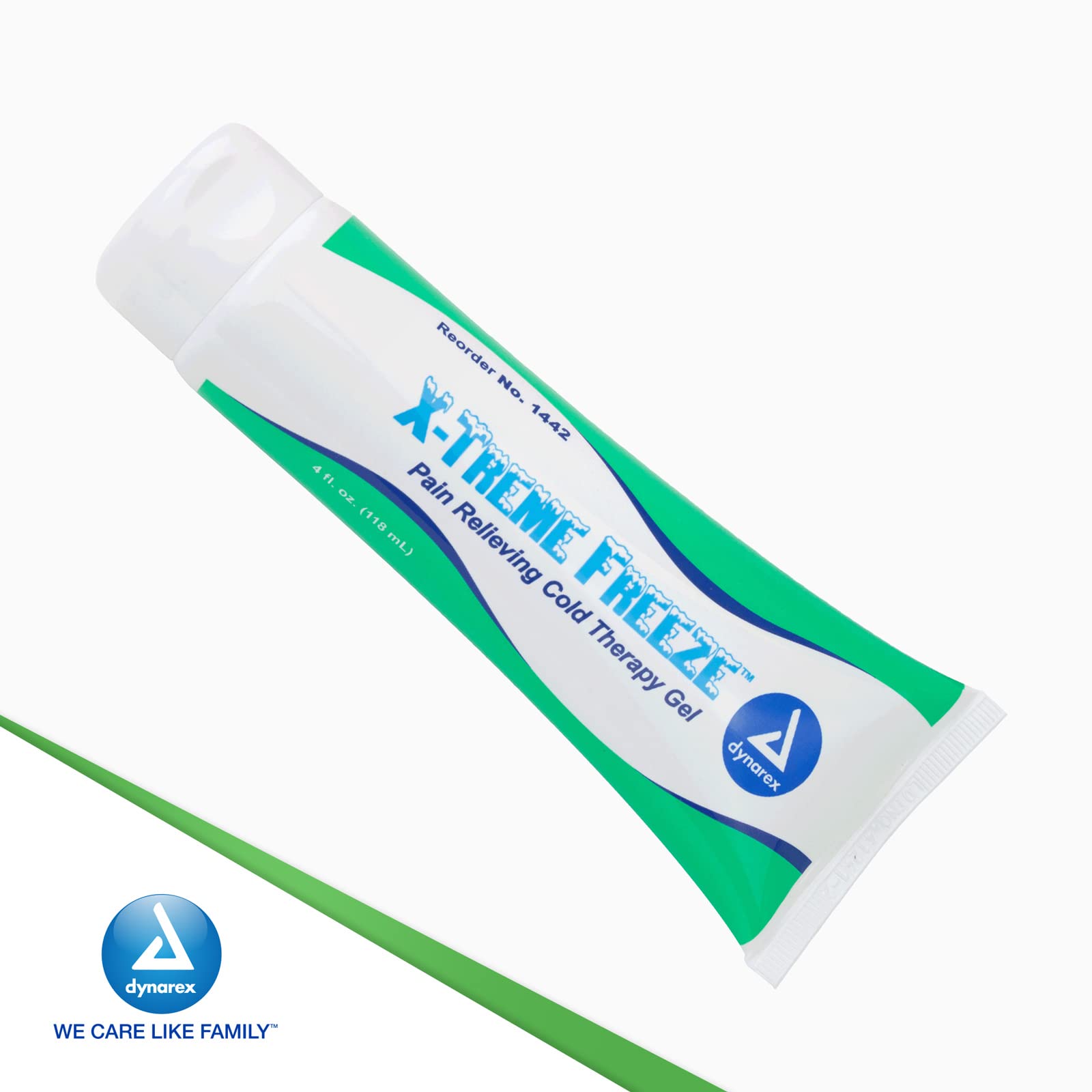 Dynarex X-treme Freeze Pain Relieving Cold Therapy Gel 4oz. Tube 1442 DynarexAu supplements