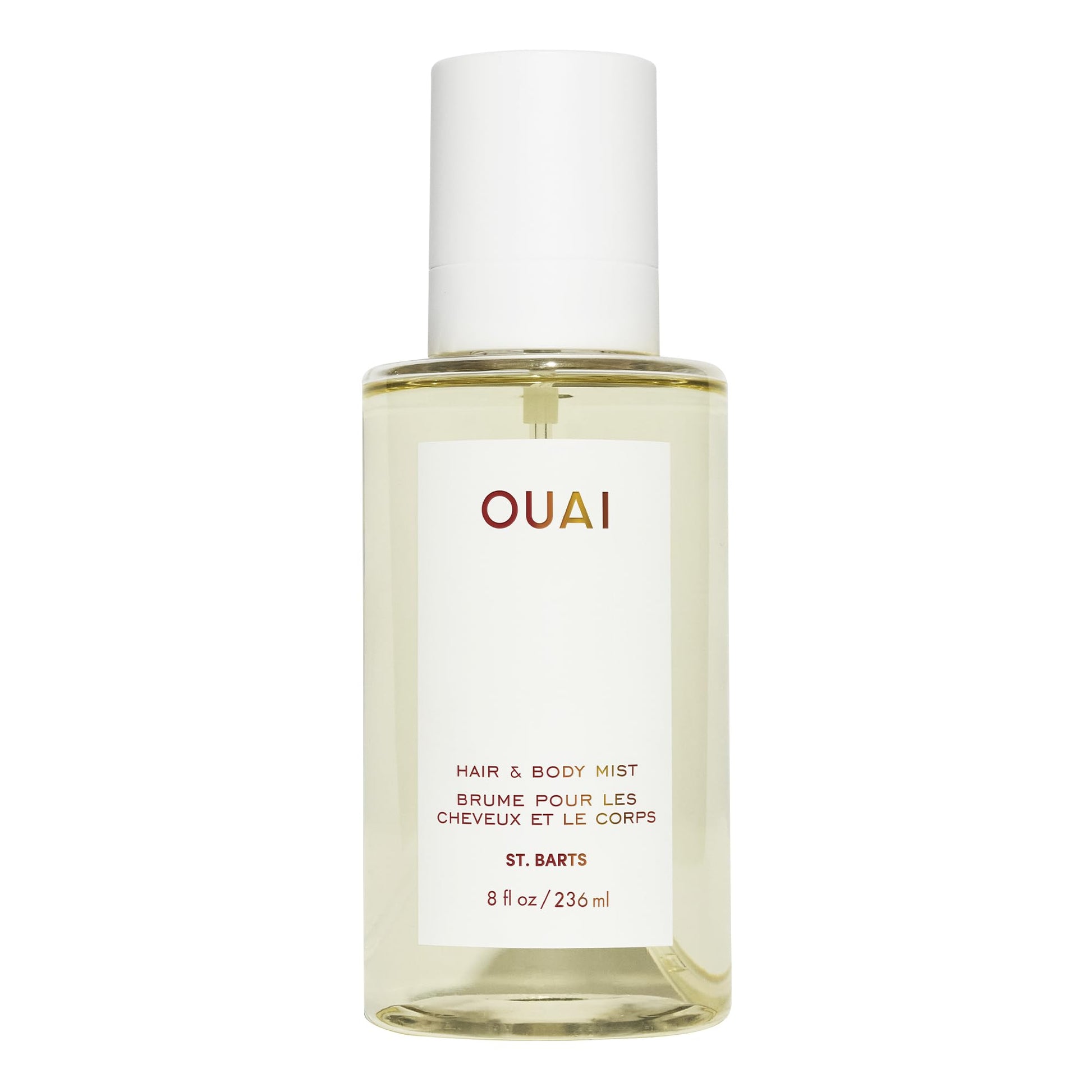 OUAI St. Barts Hair and Body Mist - Tropical-Scented Hair Perfume and Body Spray - Notes of Dragonfruit, Orange Blossom, Tuberose & Musk (8 Fl Oz) OUAIAu supplements