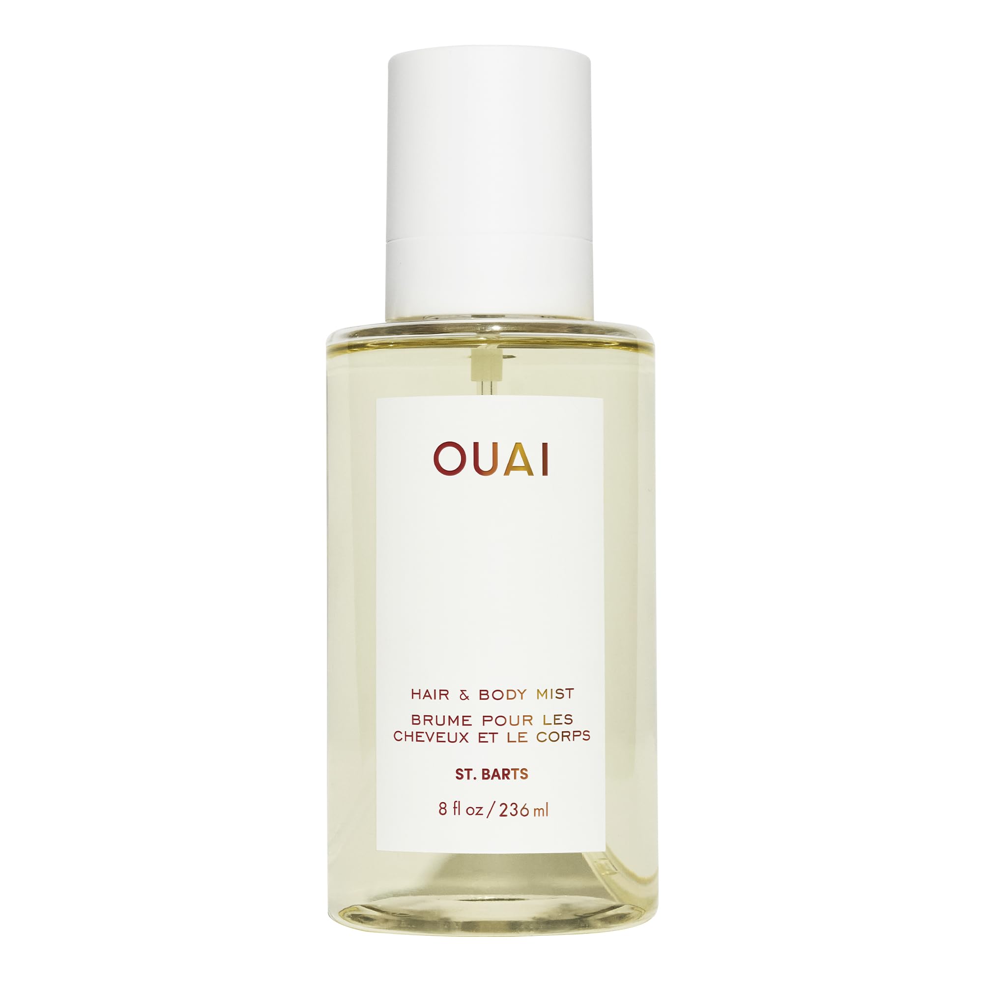 OUAI St. Barts Hair and Body Mist - Tropical-Scented Hair Perfume and Body Spray - Notes of Dragonfruit, Orange Blossom, Tuberose & Musk (8 Fl Oz) OUAIAu supplements