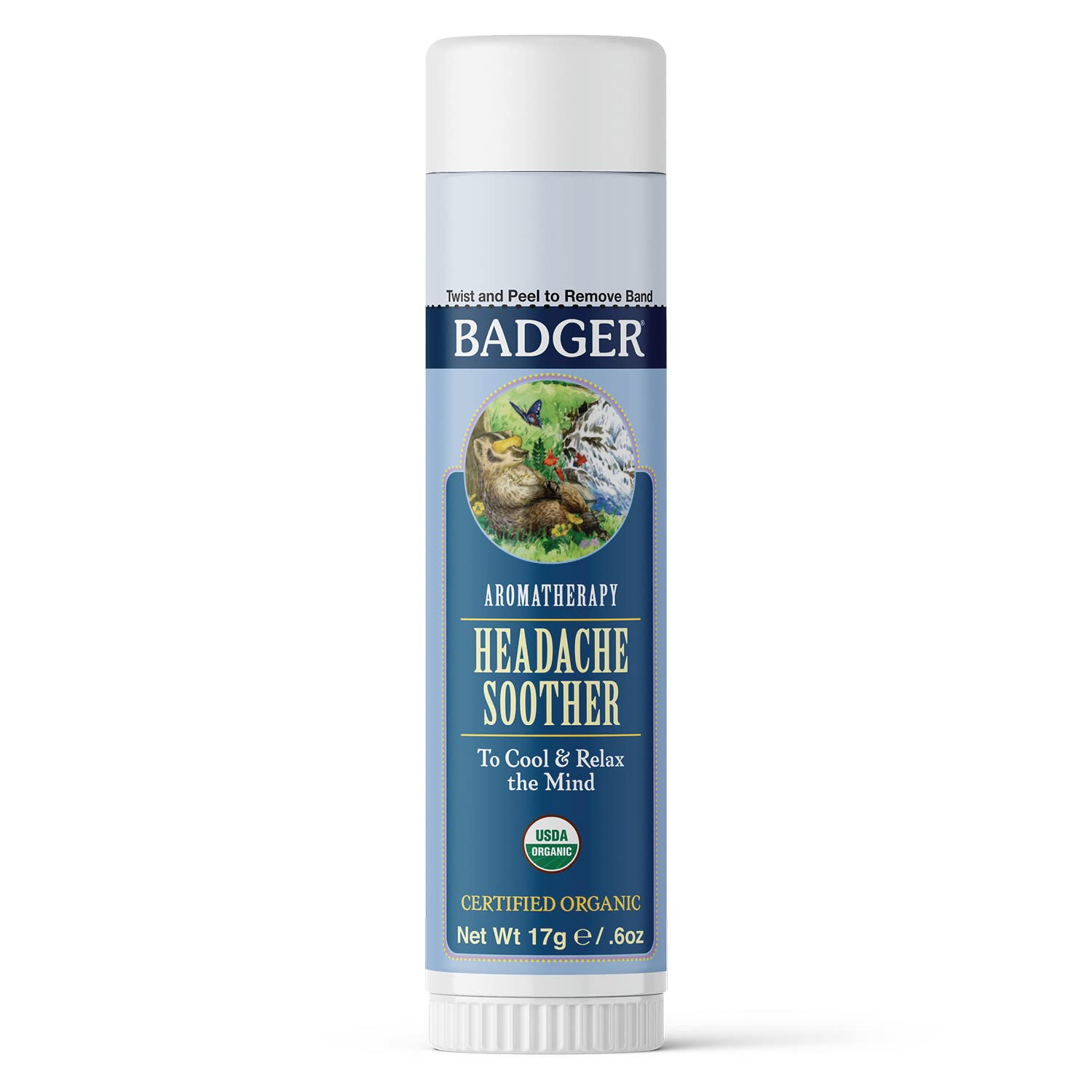 Badger Headache Soother - .6 oz Stick BadgerAu supplements