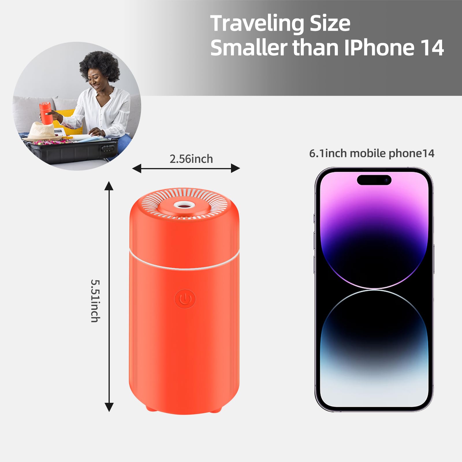 CHOUWEEK Car Essential Oil Diffuser, Mini Portable Air Diffuser for Aromatherapy, Small USB CHOUWEEKAu supplements