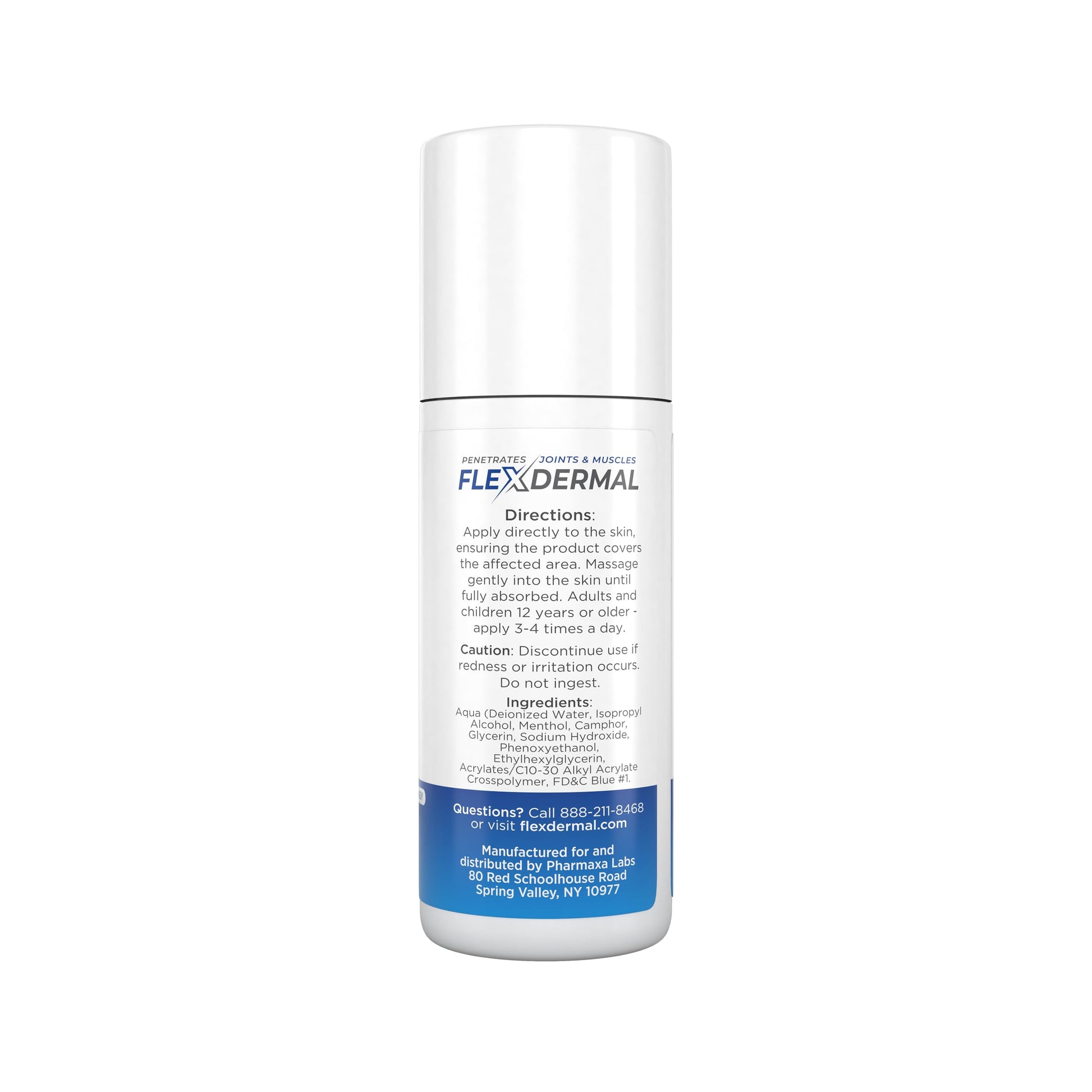 Flexdermal Topical Joint Relief Cream - Relieves Minor Aches and Discomfort in Muscles & Joints - Promotes Comfort, Mobility & Flexibility - Contains Menthol - Roll-On Gel - 3 fl oz (Pack of 1) FlexdermalAu supplements