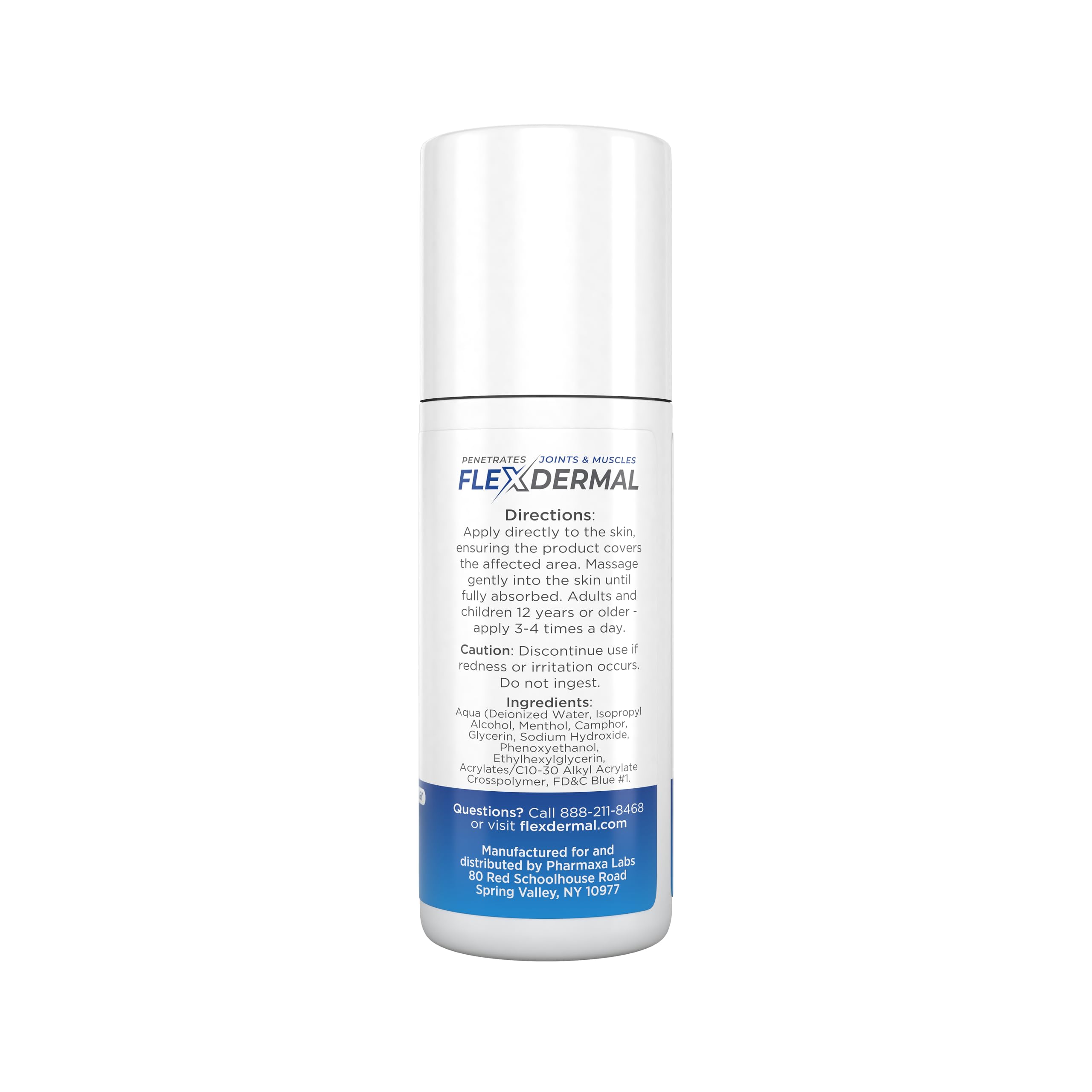 Flexdermal Topical Joint Relief Cream - Relieves Minor Aches and Discomfort in Muscles & Joints - Promotes Comfort, Mobility & Flexibility - Contains Menthol - Roll-On Gel - 3 fl oz (Pack of 1) FlexdermalAu supplements