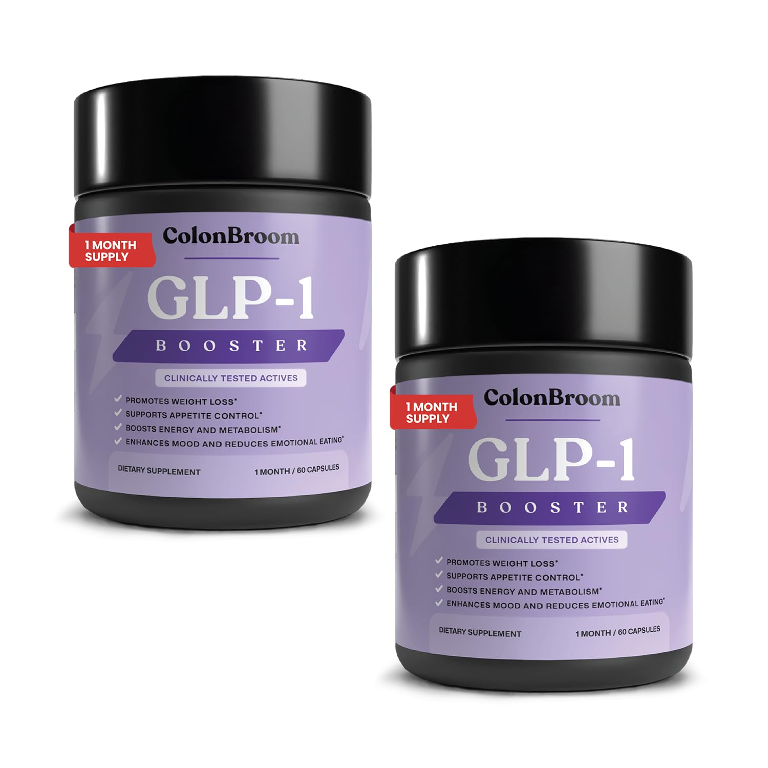 ColonBroom GLP-1 Weight Management Supplement for Women & Men - GLP1 Supports Gut Health, Metabolic Wellness & Appetite Regulation - Vegan, Gluten-Free Diet Capsules | 120 Count ColonBroomAu supplements