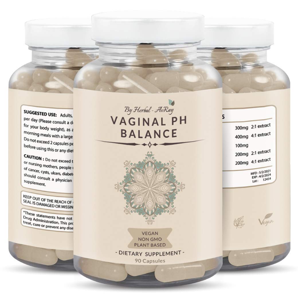 Herbal-avRay Natural Vaginal PH Balance for Women Pills – Supports Vaginal Health Herbal-avRayAu supplements