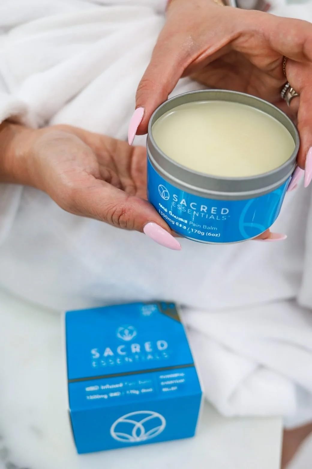Sacred Essentials™ Extra Strength Hemp Cream, 6 oz, 1500 mg - Ideal for Muscles, HIPS, Joints, Neck, Back, Elbows, Fingers, Hands, and Knees. Made in USA Sacred EssentialsAu supplements