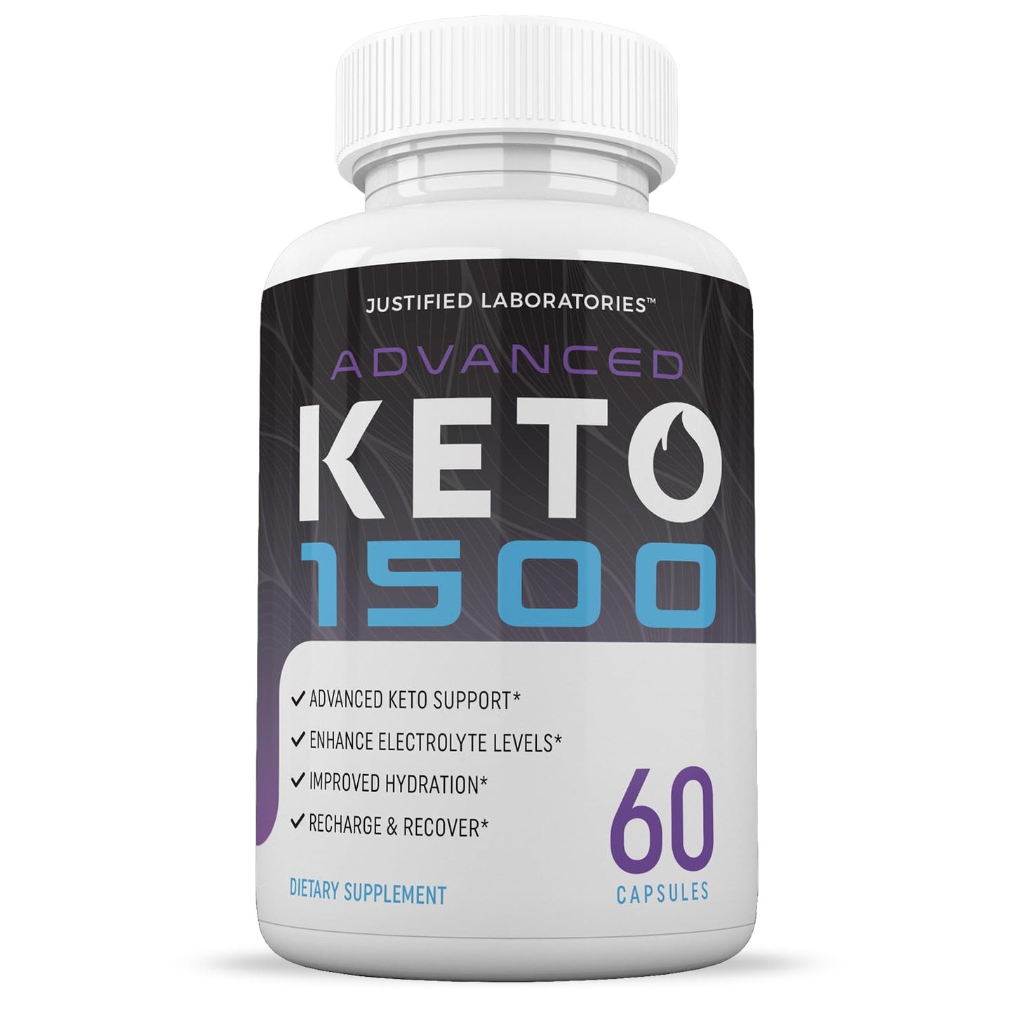 Advanced Keto 1500 Keto Pills 1275MG New & Improved Formula Contains Apple Cider Justified LaboratoriesUS supplements