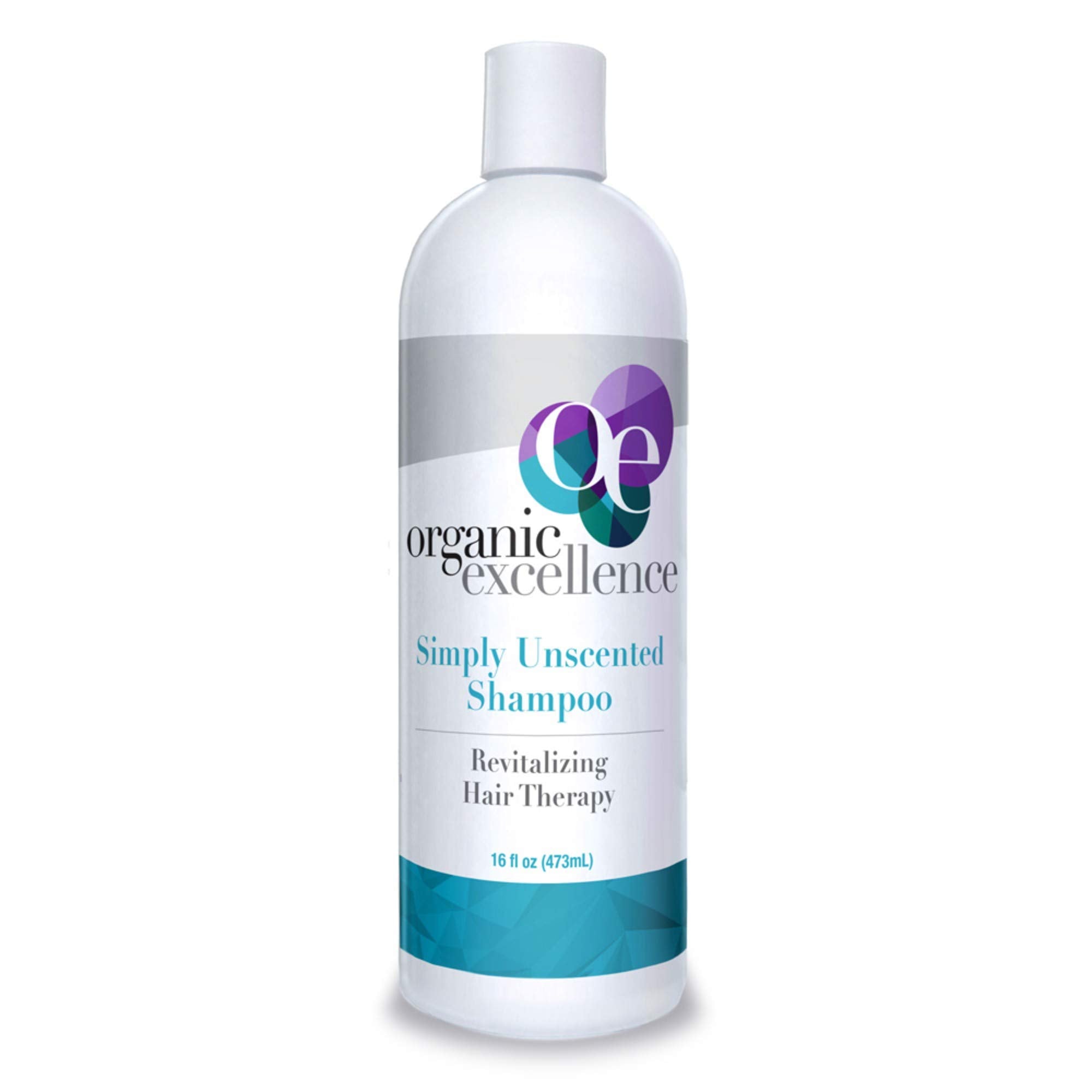 Organic Excellence All Natural Chemical-Free Shampoo | Non-Toxic, Sulfate-Free, Paraben-Free, Fragrance-Free for Men, Women, and Kids - Color-safe 16 fl oz (473 ml) Organic ExcellenceAu supplements