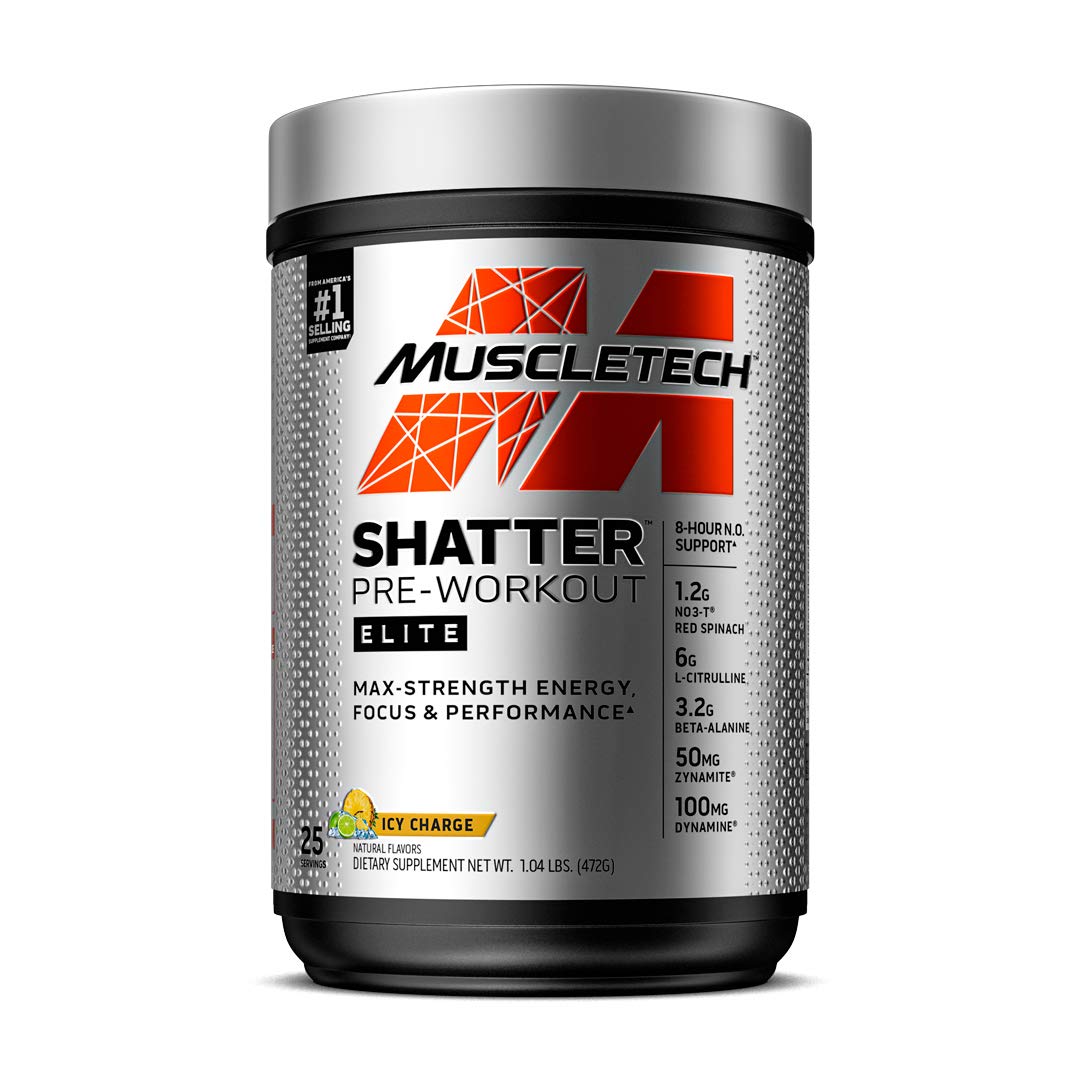 Pre Workout for Men & Women | MuscleTech Shatter Elite Pre-Workout | Preworkout Energy MuscleTechUS supplements