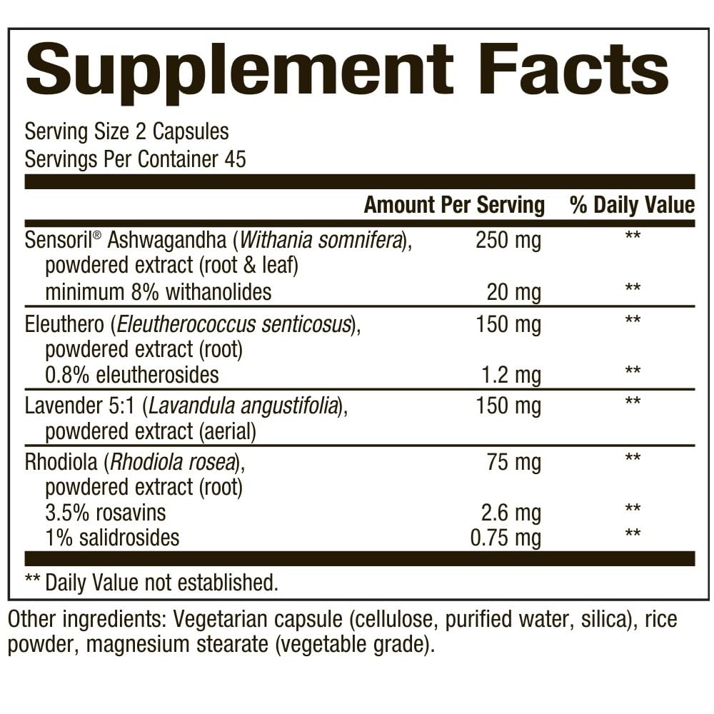 Bioclinic Naturals - Sereni-Pro 90 Vegetarian Capsules Bioclinic NaturalsAu supplements
