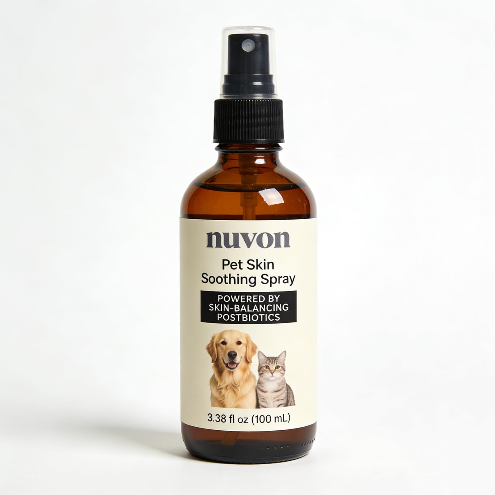 NUVON Pet Skin Soothing Spray, Postbiotics Restoration Spray for Dogs & Cats, Reduce Irritation, Rebuild Skin Barrier - 3.38 fl oz LwefaoAu supplements