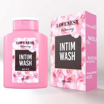 Lovenest Intimate Wash for Women – pH Balanced, Odor Control, Postbiotic Formula – Hypoallergenic, Paraben-Free, Derma-Tested Feminine Hygiene Wash 200 mL by Marqueens Beauty MARQUEENSBEAUTYAu supplements