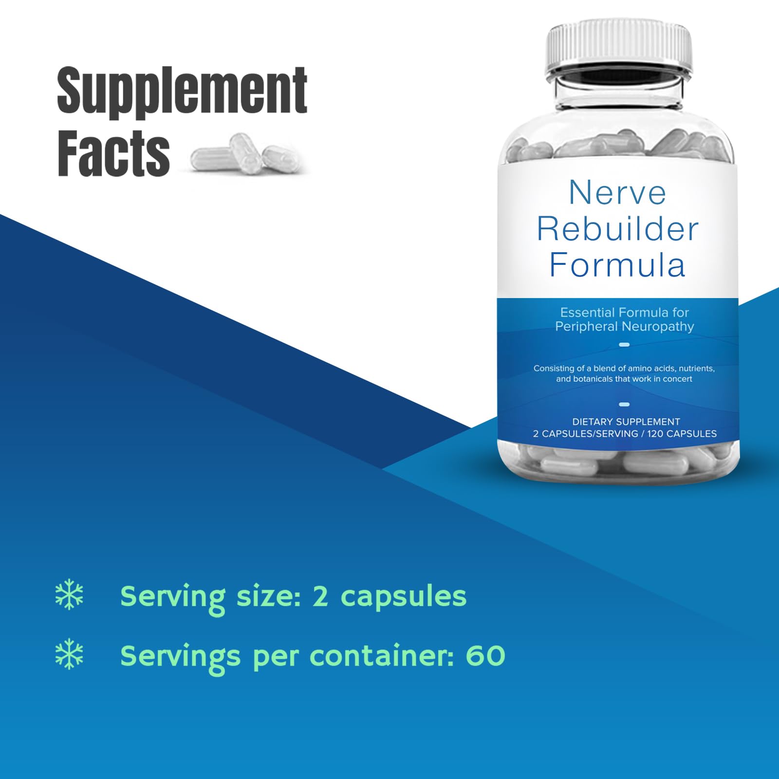 M PAIN MANAGEMENT TECHNOLOGIES Nerve Support Supplement - Nitric Oxide/L-Arginine - Feet Hand Legs Toe Maximum Strength Nerve Support Formula 120 Caps M PAIN MANAGEMENT TECHNOLOGIESAu supplements