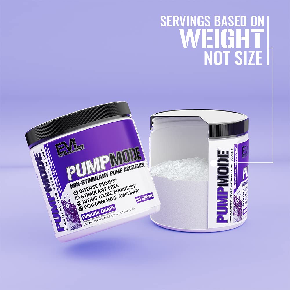 EVL PumpMode Nitric Oxide Supplement - Nitric Oxide Booster Pump Pre Workout Powder EvlutionAu supplements