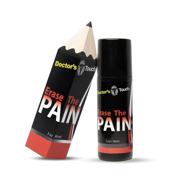 Doctor's Touch Erase The Pain Relief Roll On - Fast Acting Topical Pain Relief Roll On for Nerves, Joints, All Muscle Soreness and Discomfort - Roll on Muscle Pain Relief Doctor's TouchAu supplements