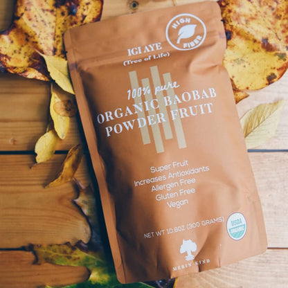MERIN KIND Organic Baobab Powder - Prebiotic Fiber Supplement MERIN KINDUS supplements