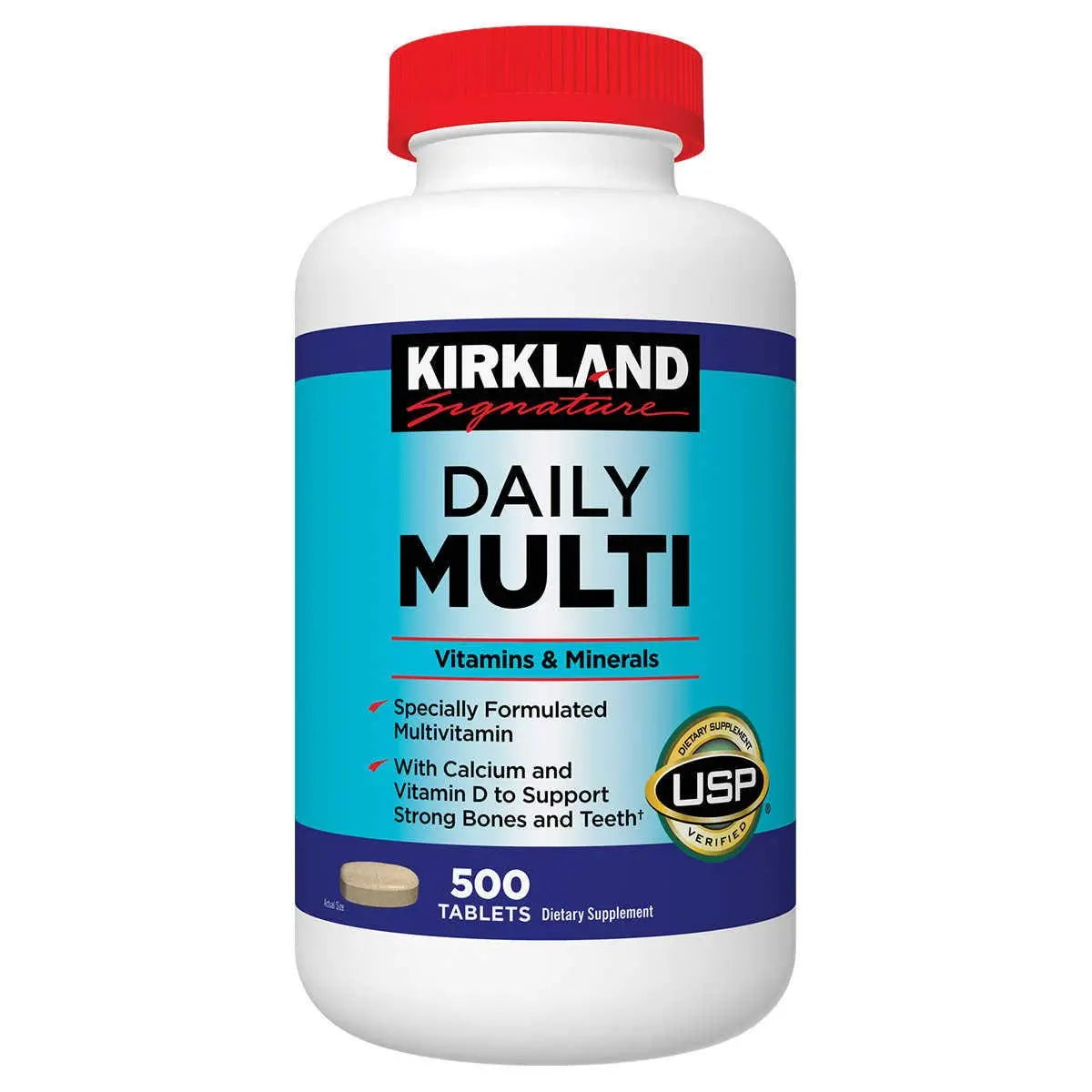 Kirkland Signature Daily Multi, 500 Tablets (2 Pack) KIRKLANDAu supplements