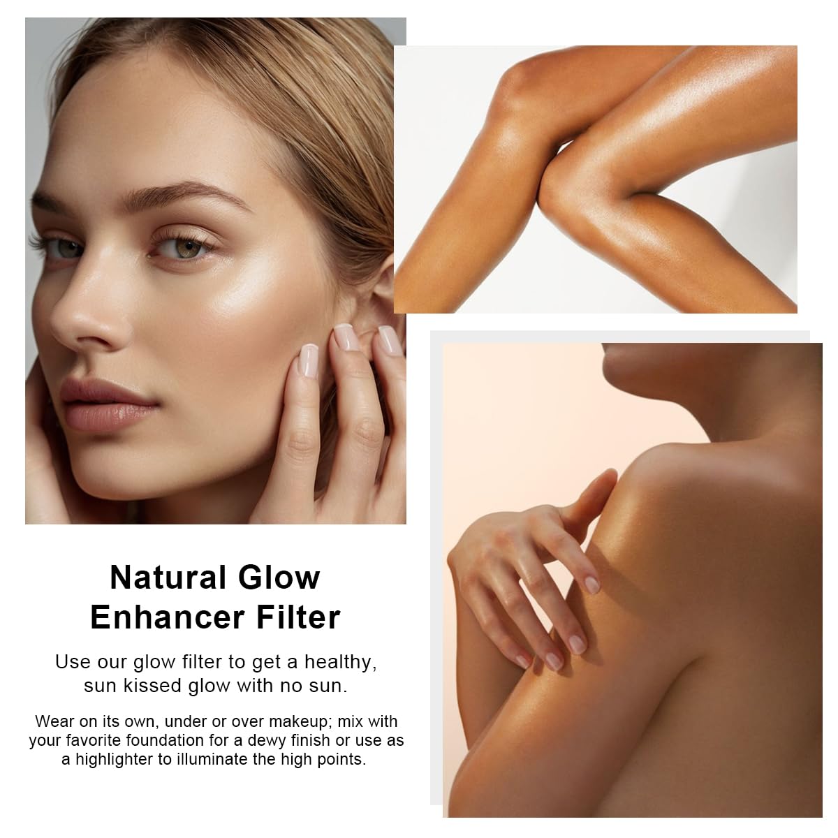 PHOERA Skin Glow Tint Foundation,Natural Radiant Flawless Filter Effect Silk Perfect Illuminating Foundation. (03 Medium) MeifenAu supplements