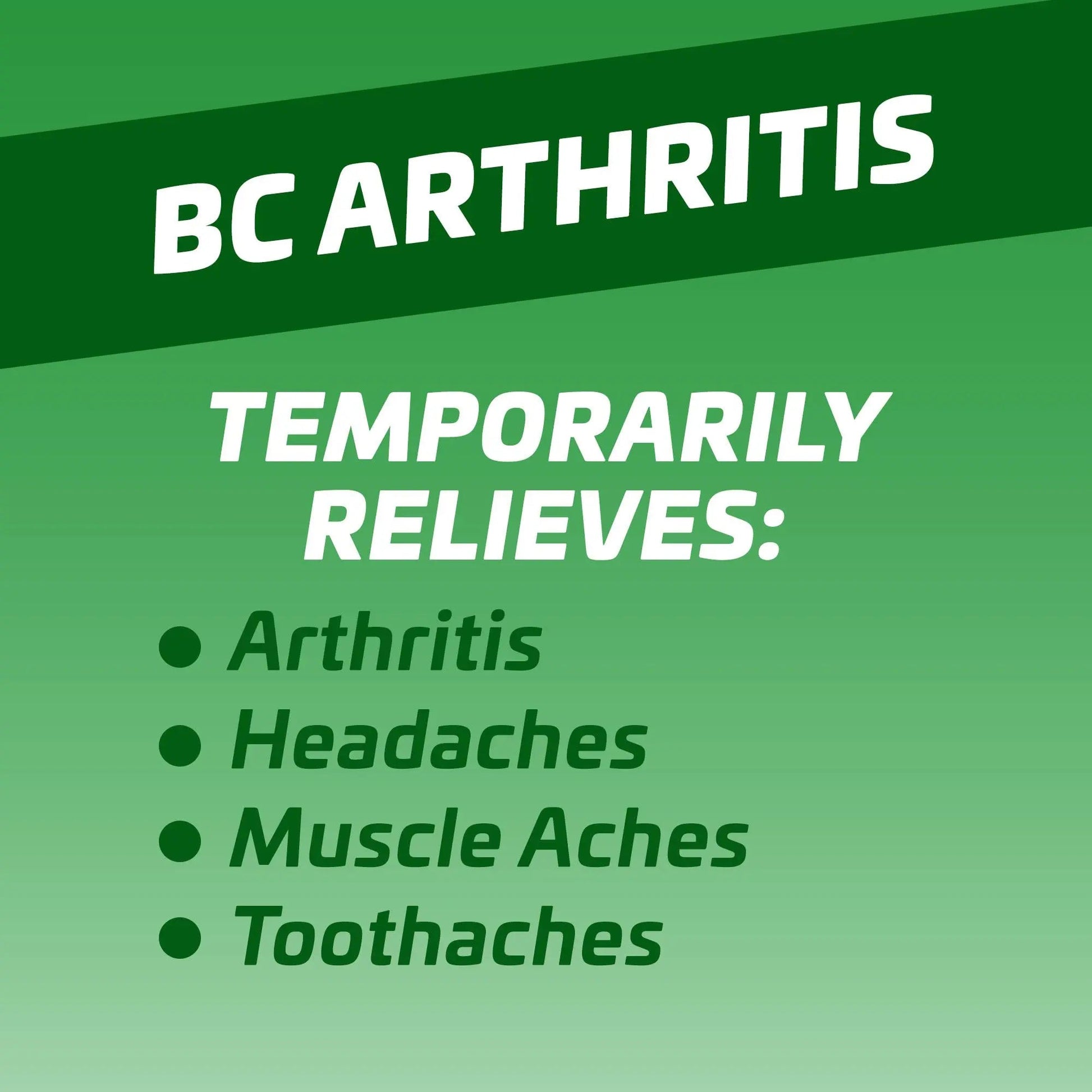 BC Pain Relief Powder, Arthritis Pain, 50 ct (Pack of 1) BCAu supplements