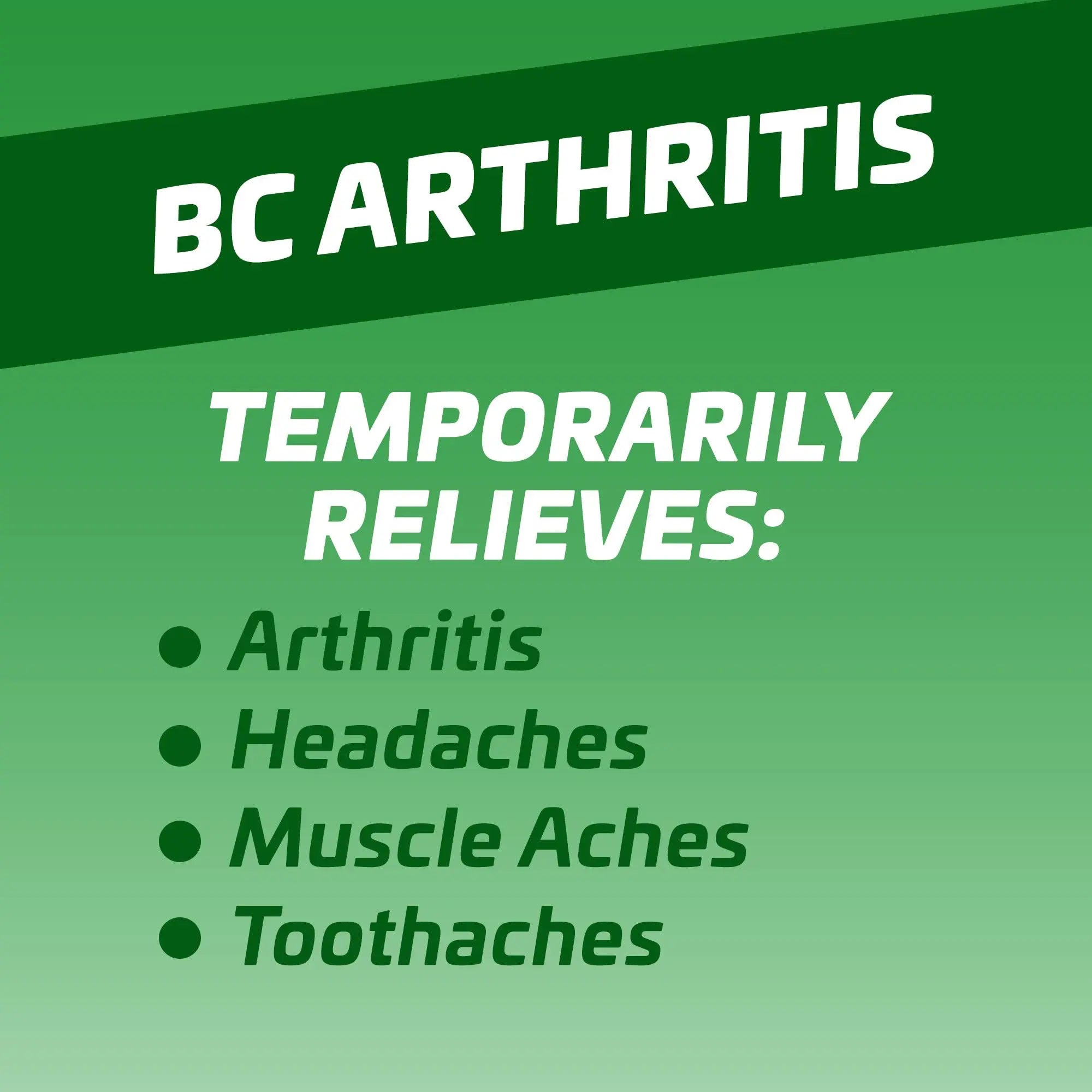 BC Pain Relief Powder, Arthritis Pain, 50 ct (Pack of 1) BCAu supplements