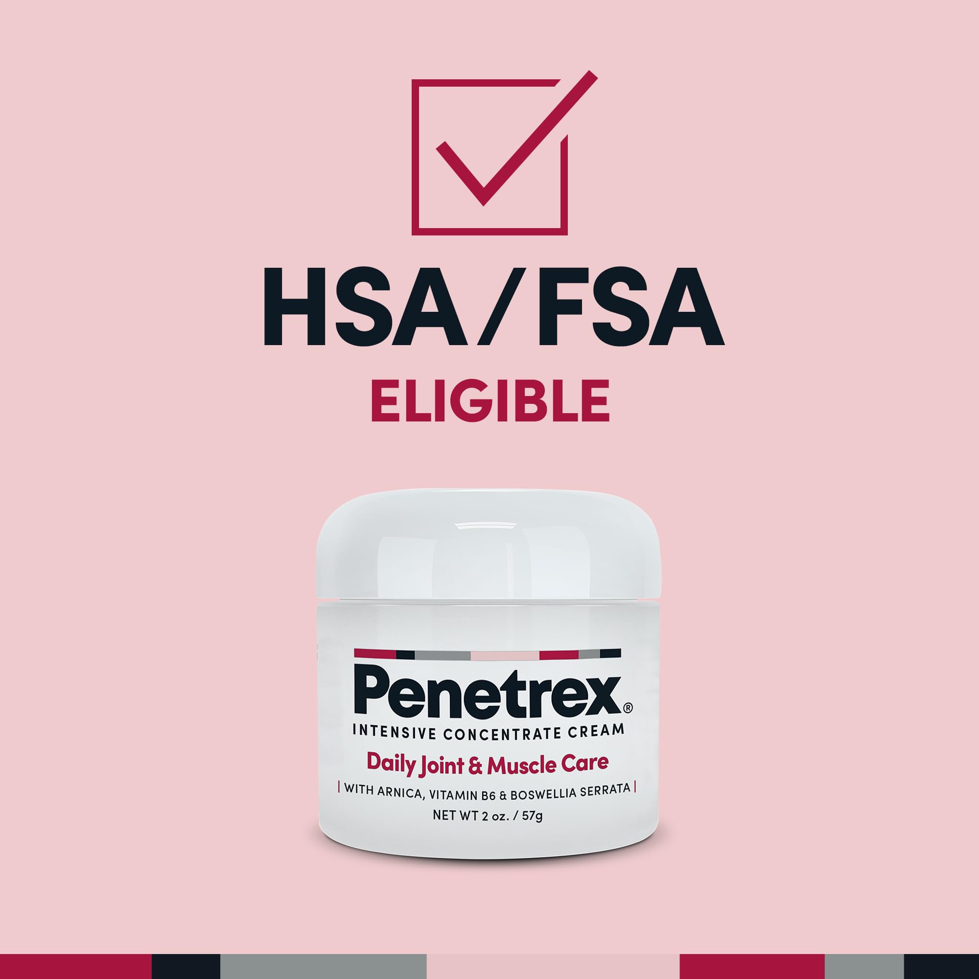 Penetrex Daily Joint & Muscle Care Cream – Soothing Botanical Formula with Arnica, Vitamin B6 & MSM – Lightweight Fast-Absorbing Cream for Everyday Movement - Non-Greasy - Light Scent- 2 oz PenetrexAu supplements